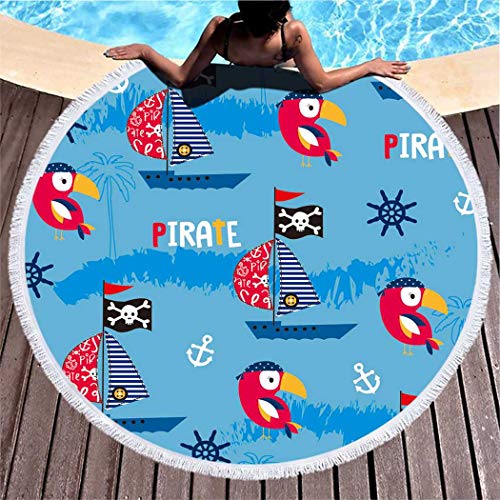 Kuidf - Toalla de playa redonda