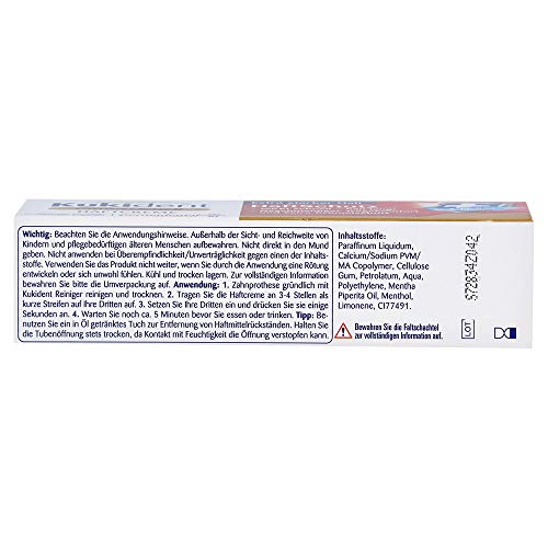 Kukident Extra Fuerte Adhesivo Dentaduras Protesis. 40 grs