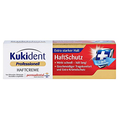 Kukident Extra Fuerte Adhesivo Dentaduras Protesis. 40 grs