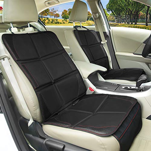 KYG Protector de Asiento de Coche para Silla de Bebé Compatible con ISOFIX Asiento Funda Impermeable Protegida Asientos contra Daños y Polvos