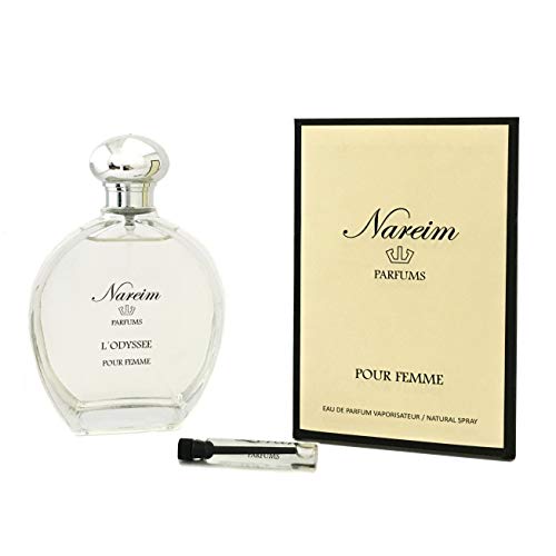 L´ODYSEE EAU DE PARFUM 013 DE NAREIM PARFUMS - PERFUMES DE MUJER -VAPORIZADOR 100ML- PERFUME DE LARGA DURACIÓN ELABORADO CON UN ALTO PORCENTAJE DE ESENCIAS AROMATICAS - BELLEZA MUJER