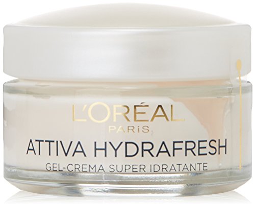 L 'Oréal Paris activa Hydrafresh Gel-Crema Super Hidratante, parches Cubos o sensibles, 50 ml [versión Inglés]