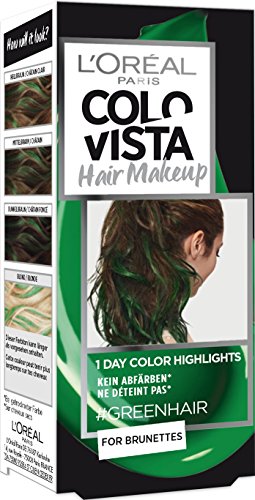 L 'Oréal Paris colovista Hair Makeup 1 de Day de color destacados de 20 greenhair