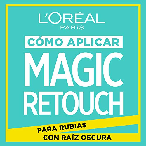 L´Oreal Paris Magic Retouch Spray, Retoca Raíces Oscuras para Cabellos Rubios Claros - Paquete de 3 x 100 ml - Total: 300 ml