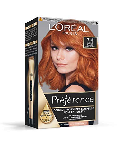 L 'Oréal Paris Préférence - Coloración permanente, cobre intenso