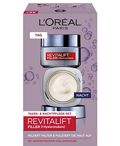 L 'Oréal Paris revitalift Filler [ha] Día y Noche Cuidado Facial de Juego