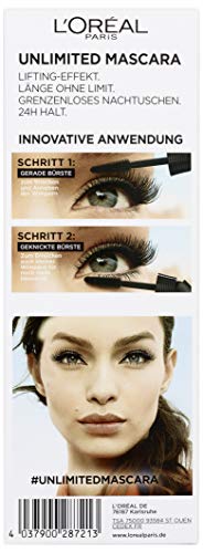 L 'Oréal Paris Set de regalo: Unlimited Mascara y gratis infaillible Eyeliner, 3 Pack (3 x 20 ml)