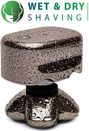 La afeitadora eléctrica Skull Shaver Pitbull Platinum PRO para cabeza y cara con cuchilla CR-3 extra