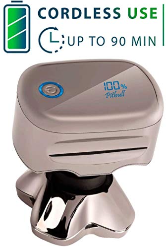 La afeitadora eléctrica Skull Shaver Pitbull Platinum PRO para cabeza y cara con cuchilla CR-3 extra