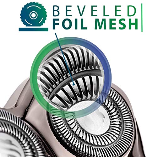 La afeitadora eléctrica Skull Shaver Pitbull Silver PRO para cabeza y cara