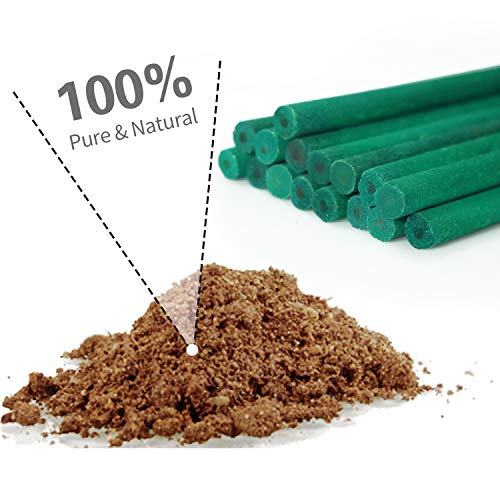 LA BELLEFÉE 16 Varitas de Incienso Citronela Anti Mosquitos Repelente para Mosquitos Insectos en Casa al Aire Libre Jardín, Camping, Pesca, Balcón, Patio (Tamaño Grande)