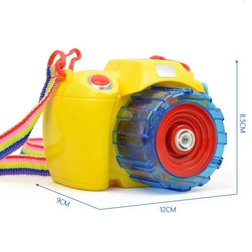 La cámara de burbujas, eléctrico automático haciendo burbujas forma de la cámara de la máquina Máquina de burbujas Máquina de burbujas for los niños con la luz y la burbuja del fan de música de la bur