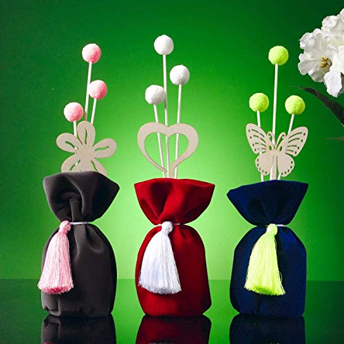 La Casa de los Aromas, Ambientador Mikado Decorativo Passion, Aroma Frutos Intensos con Varillas, Aroma Duradero para el Hogar, Baño, Casa - 100 ml …