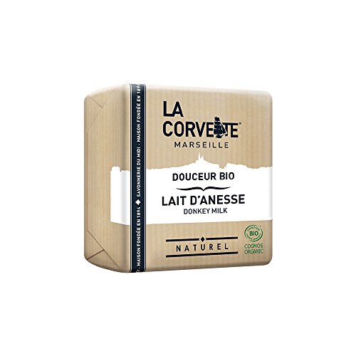 La Corvette Jabon En Pastilla Leche De Burra 100Gr. Bio 100 g