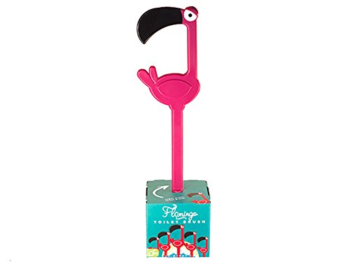 La Flamingo Escobilla Cepillo del tocador con el sostenedor  - Accesorios de baño