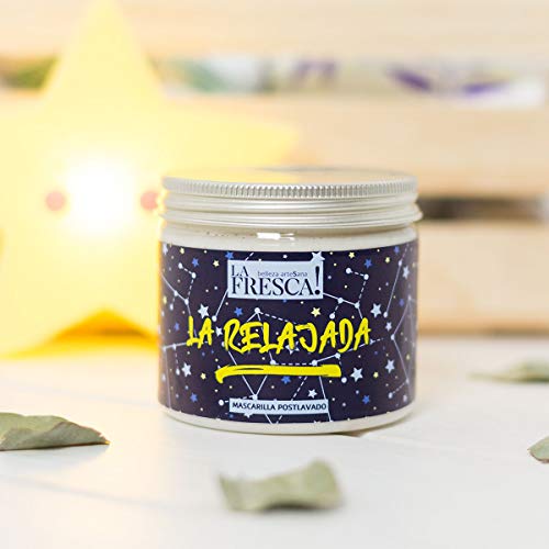 LA FRESCA La Relajada mascarilla pelo/serum para fibras capilares, vitaminas para el cabello actuando como anticaida y capilar profesional/acondicionador hidratante - 200ml