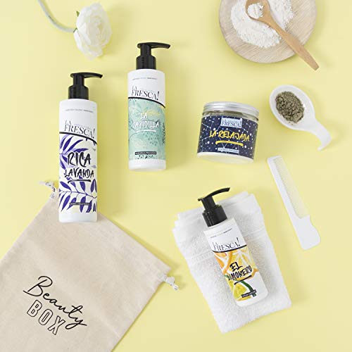 LA FRESCA La Relajada mascarilla pelo/serum para fibras capilares, vitaminas para el cabello actuando como anticaida y capilar profesional/acondicionador hidratante - 200ml