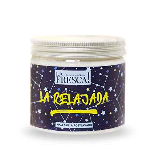 LA FRESCA La Relajada mascarilla pelo/serum para fibras capilares, vitaminas para el cabello actuando como anticaida y capilar profesional/acondicionador hidratante - 200ml