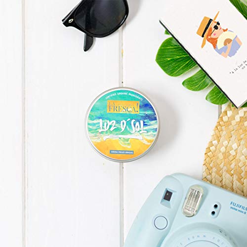 LA FRESCA Luz D'Sol Crema Hidratante Facial Mujer/Un Limpiador Facial con Vitamina E, Acido Hialuronico para Combatir Dermatitis Seborreica sin Brillos, Hidratante Facial de Origen Natural - 50 ml