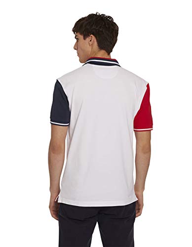 La Martina Pmp325 Polo, Blanco (Optic White 00001), Large para Hombre