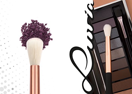 La Mejor Brocha para las Sombras de Ojos – Brocha de Contorno – Para Difuminar con perfección las Sombras de Ojos Vegan Signature VS 326