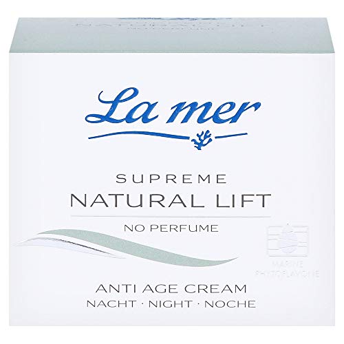 La Mer Supreme Natural Lift Anti Age Cream Noche 50 ml, sin perfume