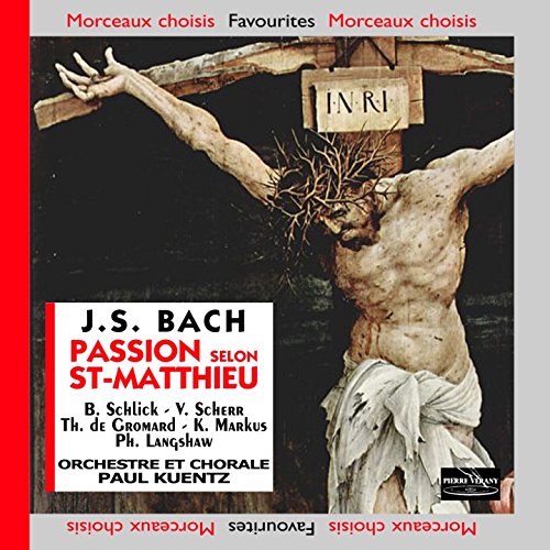 La Passion selon Saint-Matthieu, BWV 244: Air. "Können Tränen meiner Wangen"
