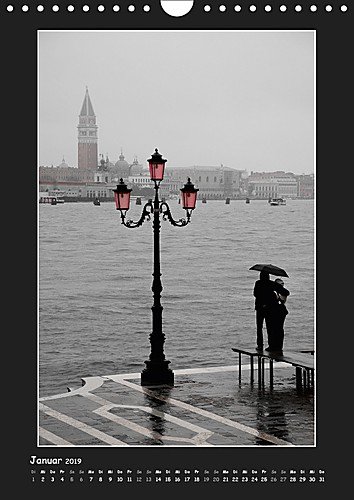 La Serenissima - Venedig (Wandkalender 2019 DIN A4 hoch): Eine etwas andere Sicht auf diese faszinierende Stadt. (Monatskalender, 14 Seiten )