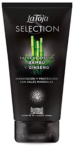 La Toja - Crema de Afeitar Bambú y Ginseng - 3 uds de 125ml