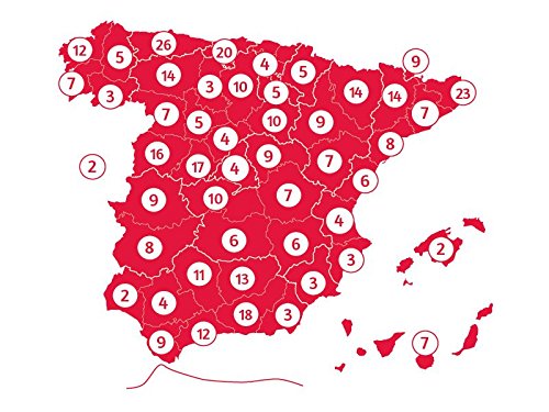 LA VIDA ES BELLA - Caja Regalo - TRES DÍAS UNICOS GOURMET - 420 hoteles románticos y palacetes en España, Andorra y Portugal