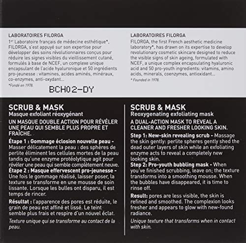 Laboratoires Filorga Scrub & Mask Reoxygenating Exfoliating Mask 55 Ml 1 Unidad 550 g