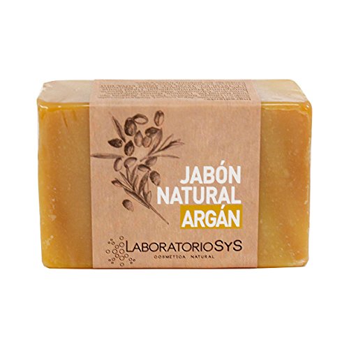 Laboratorio SyS Jabón Natural Argán - 6 Paquetes de 1 x 100 gr - Total: 600 gr