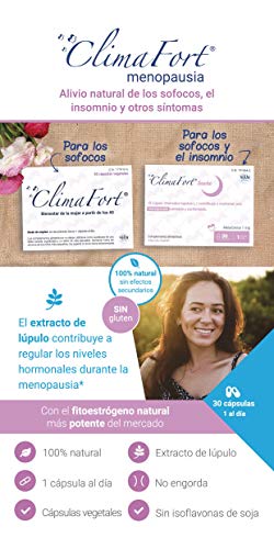 Laboratorios Niam - ClimaFort Sueño, cápsulas menopausia