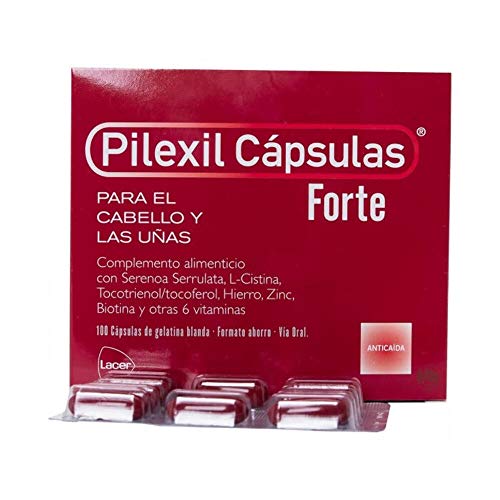 LACER LABORATORIOS SA, Pilexil Forte, 100 cáps