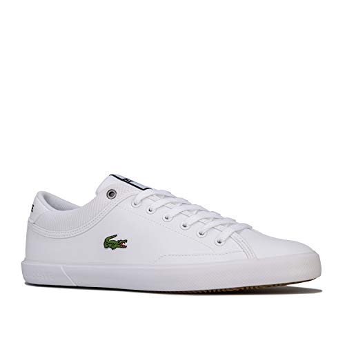 Lacoste Angha 418 - Zapatillas deportivas para hombre, color blanco, Blanco (blanco), 42 EU