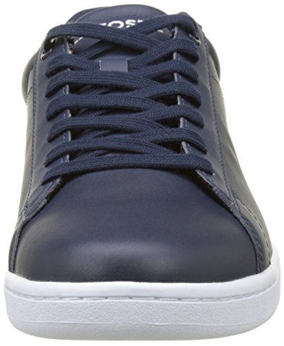Lacoste Carnaby EVO BL 1 SPM, Zapatillas para Hombre, Azul (Navy), 43 EU