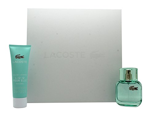 LACOSTE EAU DE L.12.12 POUR ELLE NATURAL EDT 30 ML VAPO + SG 50 ML SET REGALO