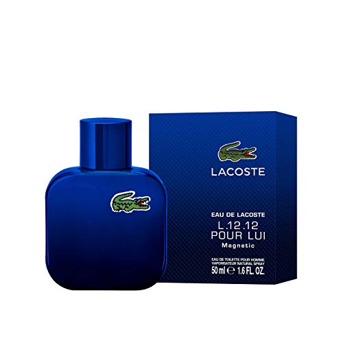 Lacoste L.12.12, Agua de tocador para hombres - 50 ml.