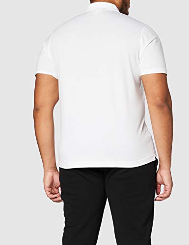 Lacoste L1230, Polo de Manga Corta para Hombre, Blanco (Blanc), S (Talla del fabricante: 3)