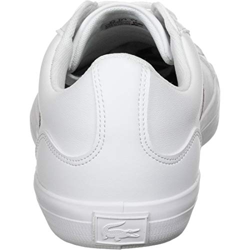 Lacoste Lerond TRI1 CMA, Zapatillas para Hombre, Blanco (Wht/Nvy/Red), 42 EU