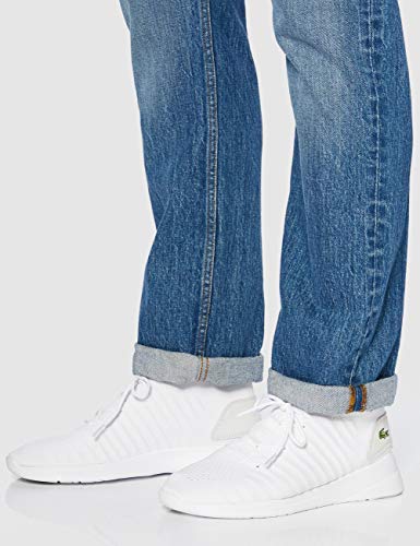 Lacoste LT FIT-Flex 319 1 SMA, Zapatillas para Hombre, Blanco (White/White), 43 EU