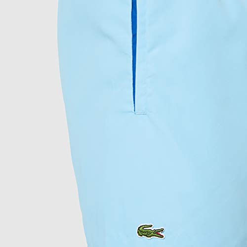 Lacoste Mh6270 Pantalones Cortos, Azul (Barbeau/Electrique P65), Large para Hombre