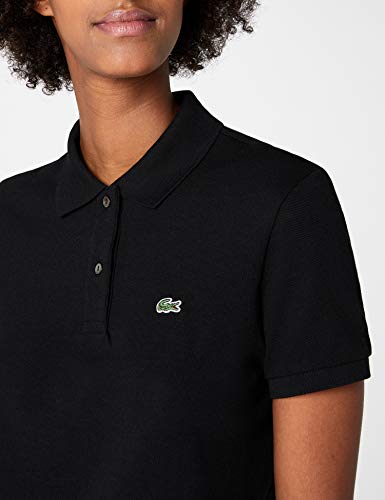 Lacoste Pf7839 Polo, Negro (Noir), 38 (Talla del Fabricante: 38) para Mujer