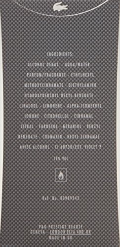 Lacoste Pour Homme De Lacoste Para Hombres Eau De Toilette Vaporizador 3.3 Oz / 100 Ml