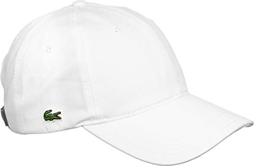 Lacoste RK4709 Gorra, Blanco (Blanc), Talla única (Talla del Fabricante: TU) para Hombre