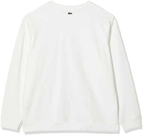 Lacoste Sh8807 Sudadera, Marfil (Farine 70v), Small (Talla del Fabricante: 3) para Hombre