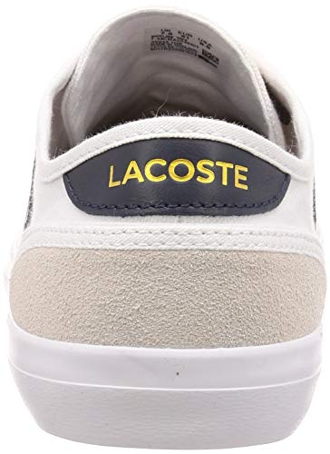 Lacoste Sideline TRI2 CMA, Zapatillas para Hombre, Blanco (Wht/Nvy/Red), 39.5 EU