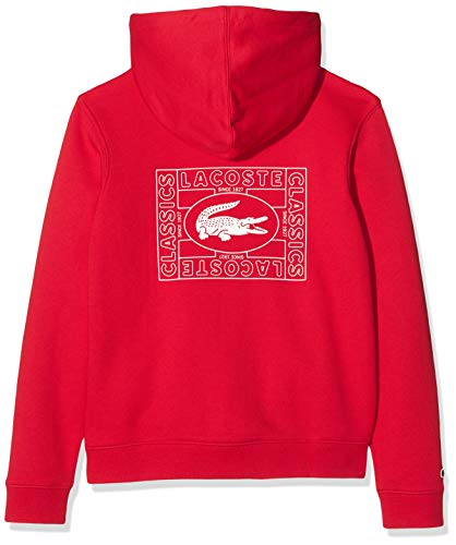 Lacoste Sj9504 Sudadera, Rojo (Rouge 240), 6 años (Talla del Fabricante: 6A) para Niños