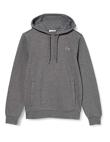 Lacoste Sport Sh1527 Suéter, Bitumen China/Graphite SOM, S para Hombre