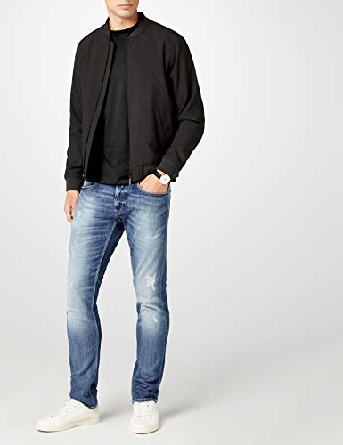 Lacoste TH6709, Camiseta para Hombre, Negro (Noir), M (Talla del fabricante: 4)